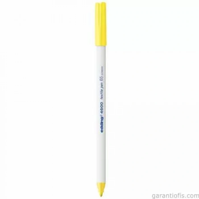 Edding 4600 Fosforlu Sarı Kumaş Boyama Kalemi (T-Shirt/Tekstil Pen)