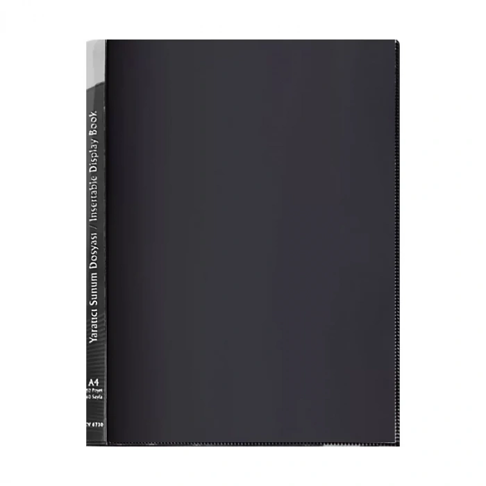 SERVE 6740 SUNUM DOSYASI SİYAH 40LI