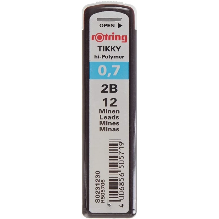 Rotring Tikky Yüksek Kaliteli Kurşun Kalem Ucu 0.7 mm (2B)