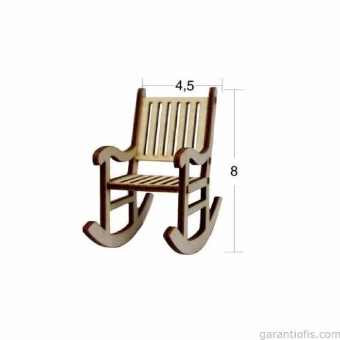 Hobi-Art MN 03 Ham Ahşap Minyatür Obje