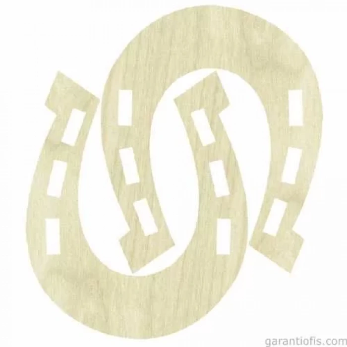 Hobi-Art KD 253 At Nalı Figürlü Mini Ahşap Obje