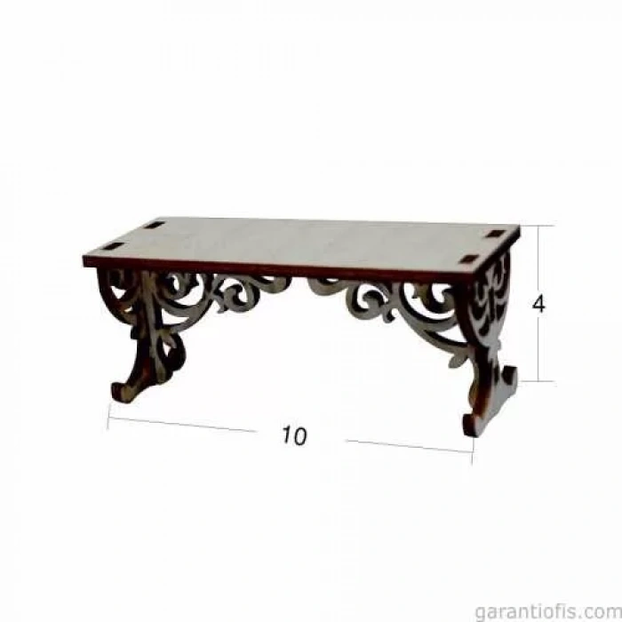 Hobi-Art MN 11 Ham Ahşap Minyatür Obje