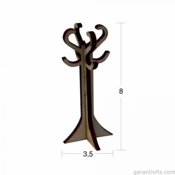 Hobi-Art MN 24 Ham Ahşap Minyatür Obje