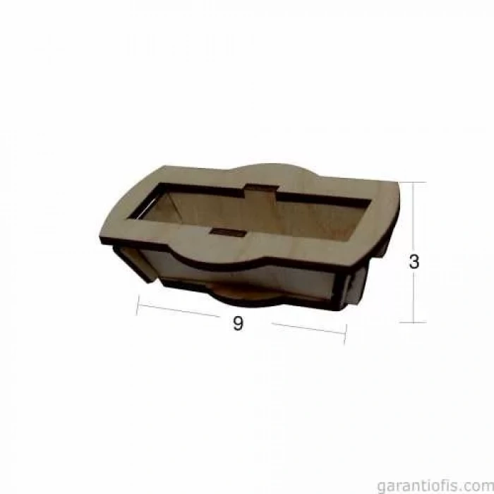 Hobi-Art MN 30 Ham Ahşap Minyatür Obje