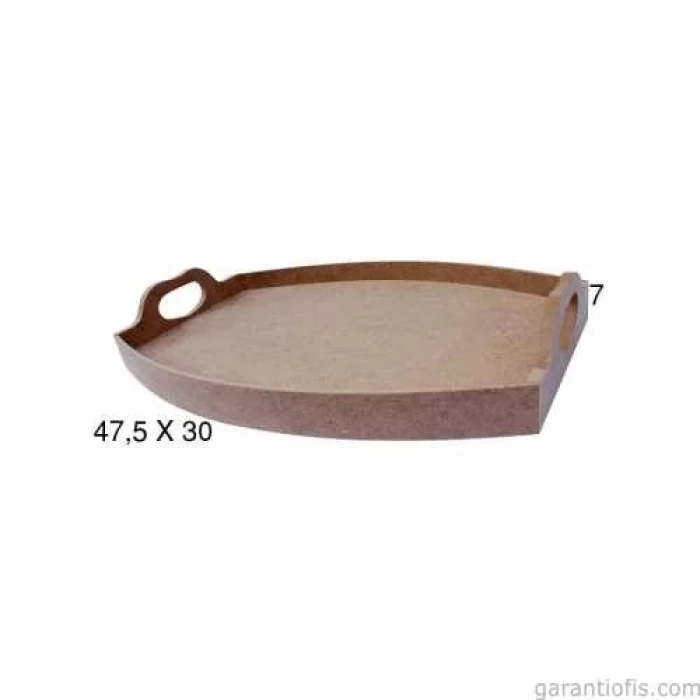 Hobi-Art T 761 Ahşap Dekoratif Tepsi Obje