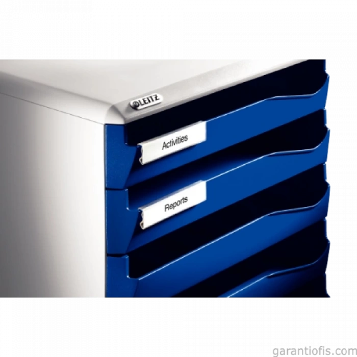 Leitz 5280 Mavi 5 Çekmeceli Evrak Rafı