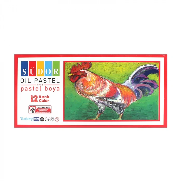 SÜDOR SD612 PASTEL BOYA 12 RENK