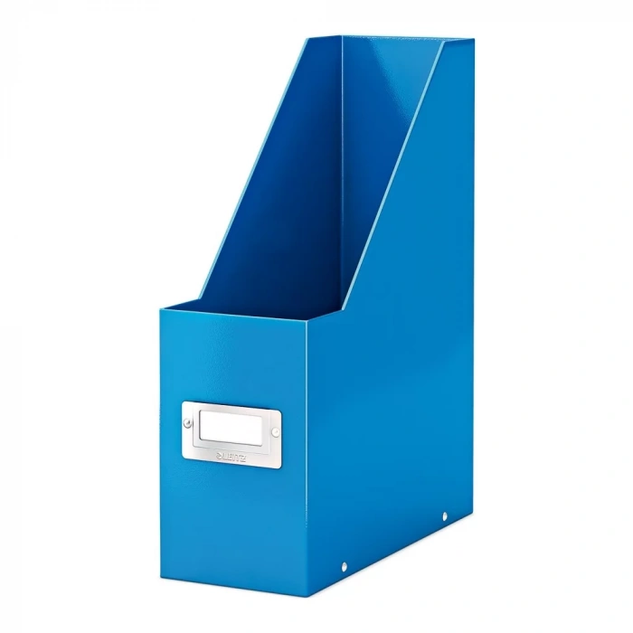 Leitz 6047 Magazinlik Kutu Klasör WOW Metalik Mavi