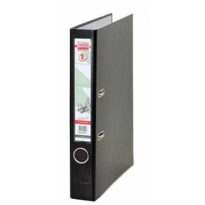 Esselte Manu 2035 Siyah Dar Plastik Klasör