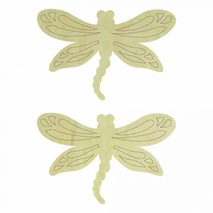 Hobi-Art KD 338 Yusufçuk Böceği Figürlü Mini Ahşap Obje