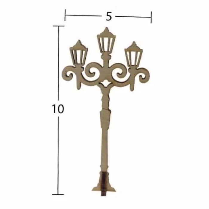 Hobi-Art MN 52 Ham Ahşap Minyatür Obje