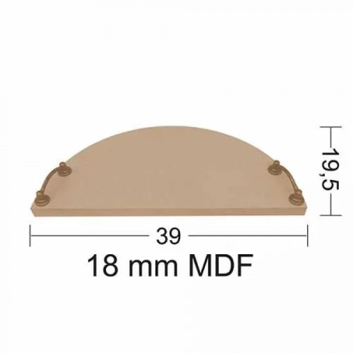 Hobi-Art T 763 Ahşap Dekoratif Tepsi