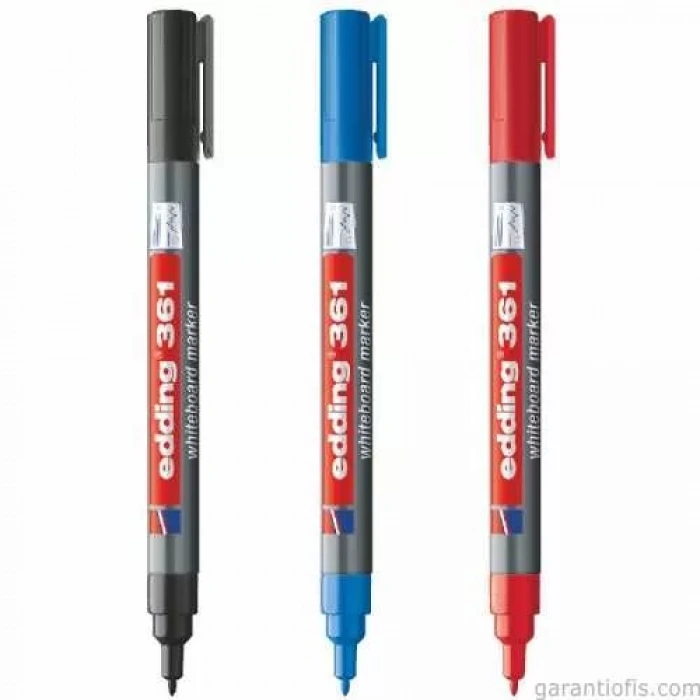 Edding 361 Siyah Tahta Kalemi