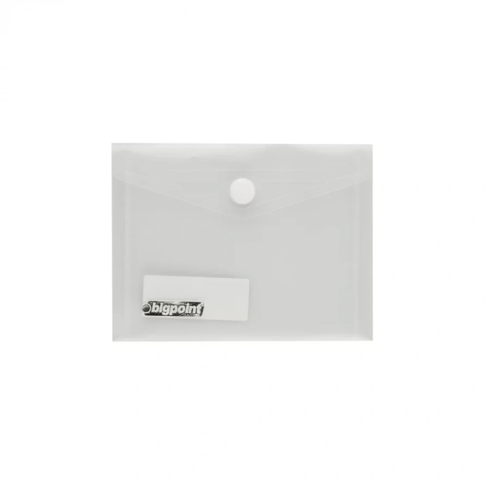 Bigpoint BP233 Şeffaf Çıtçıtlı A7 Dosya Mini Boy (12 li Paket)