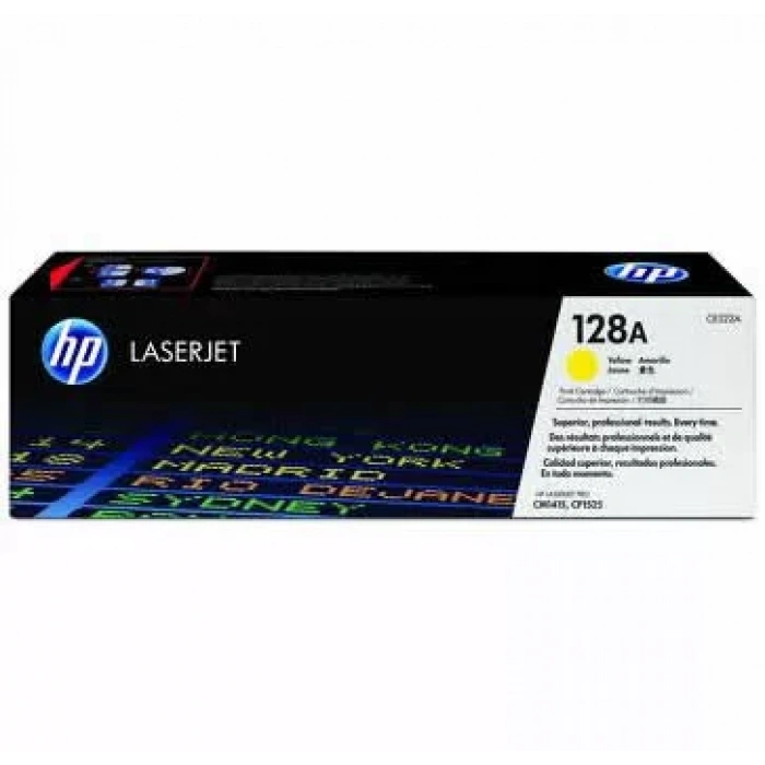 HP CE322A (128A) SARI TONER 1.300 SAYFA