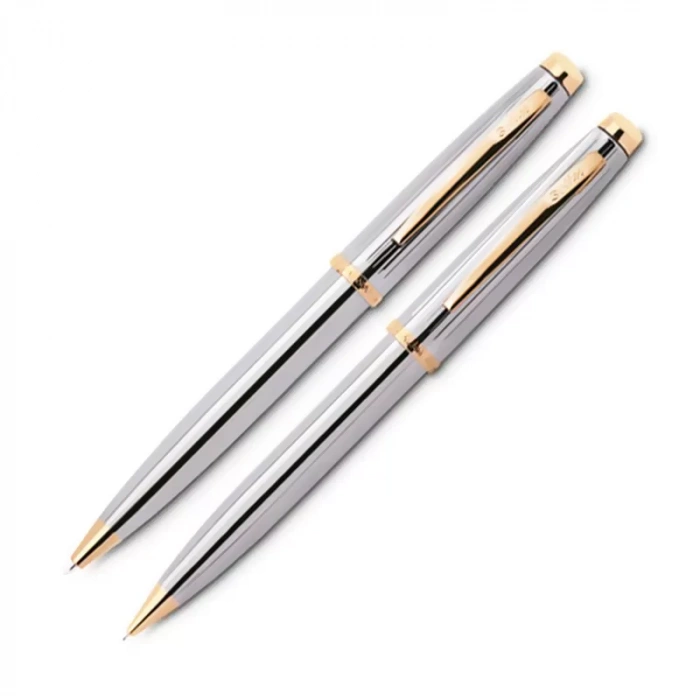 SCRİKSS 39 TÜKENMEZ KALEM+VERSATİL KALEM SETİ GOLD-KROM