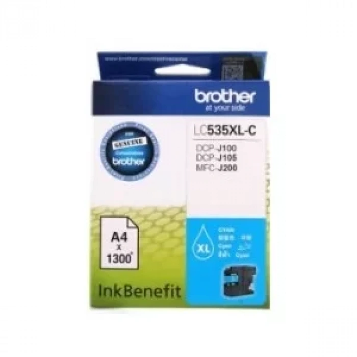 BROTHER LC535XLC DCP-J105 & MFC-J200 MAVI KARTUS 1300 SAYFA