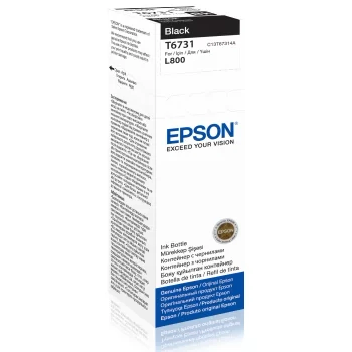 EPSON C13T67314A KARTUS-BLACK-70ML/L800/L1800
