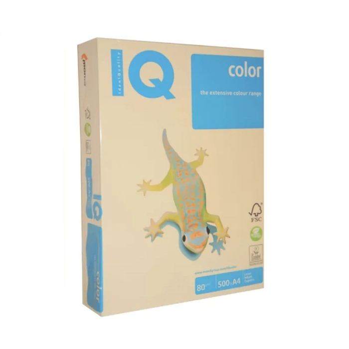 MONDİ İQ RENKLİ FOTOKOPİ KAĞIDI A4 80gr KREM 500LÜ