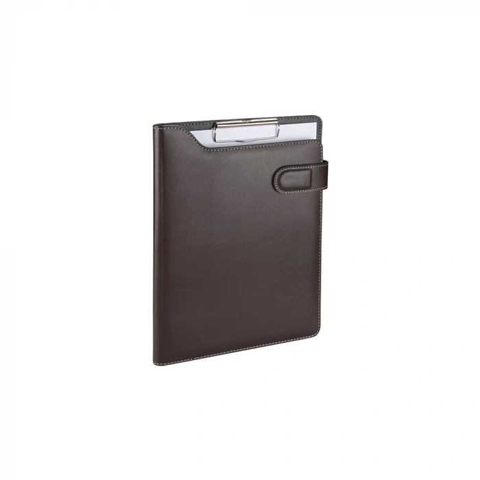 2K 6001 Kahverenk Sekreterlik A4 Suni Deri Telefon Kılıflı