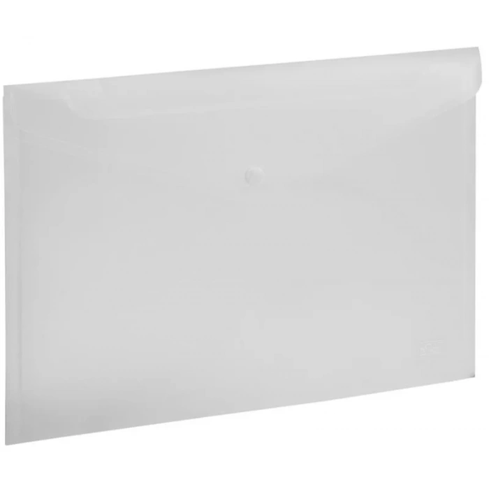 Kraf 1209 Şeffaf Çıtçıtlı A4 Dosya (12 li Paket)