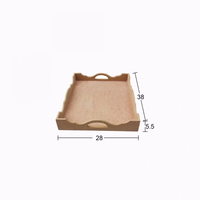 Hobi-Art T 769 Ahşap Dekoratif Tepsi