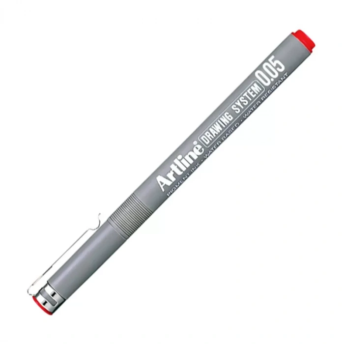 ARTLİNE 235 ÇİZİM KALEMİ 0.5mm KIRMIZI