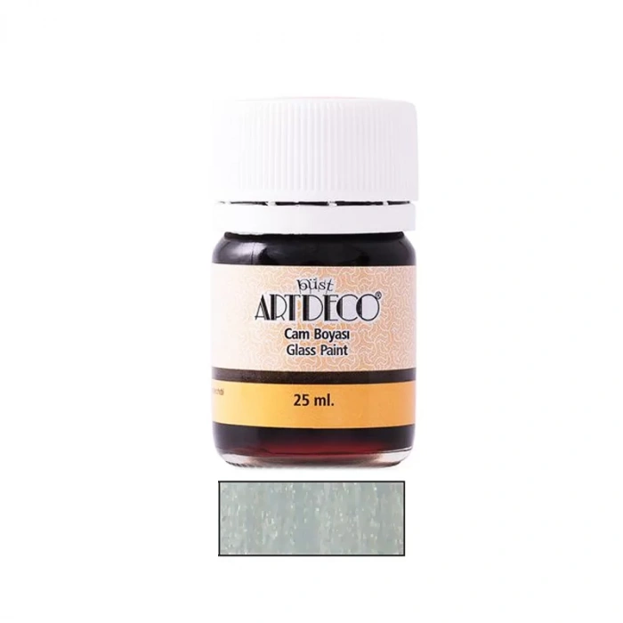 ARTDECO 030A CAM BOYASI 22 METALİK GÜMÜŞ 25ml