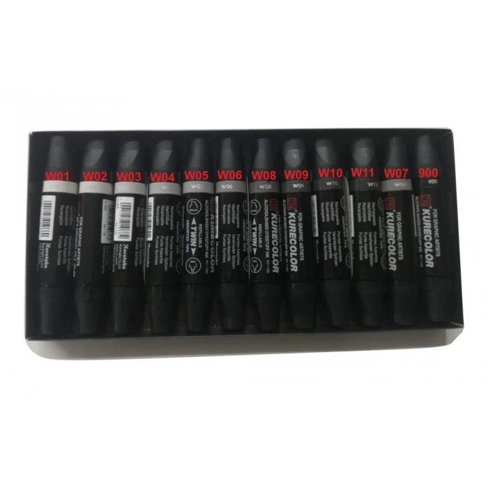 Zig Kurecolor KC 1100 W06 Twin Profesyonel Grafik Kalemi (1 adet)