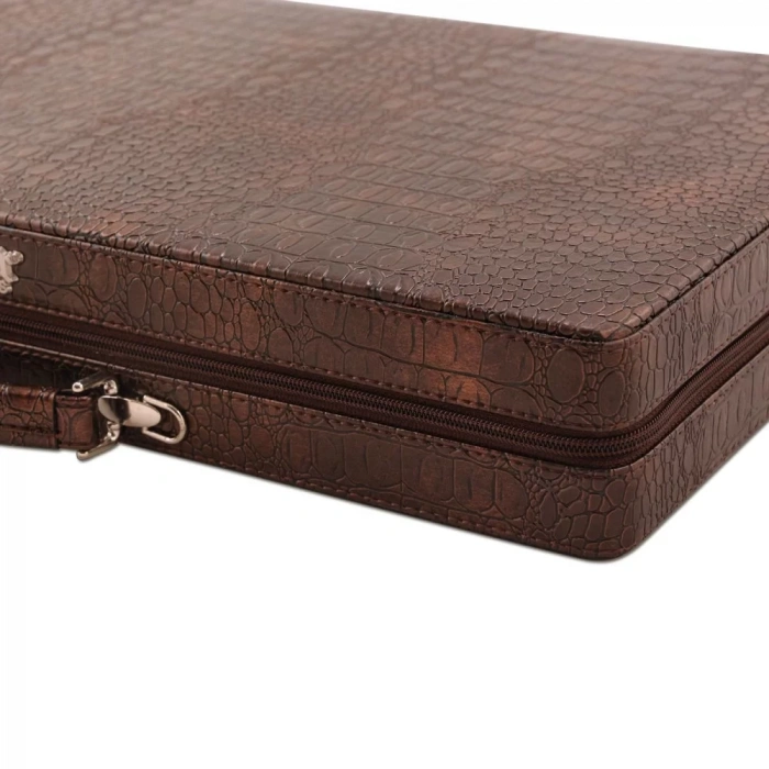 Star Deri Çanta Tavla Takımı Büyük Boy