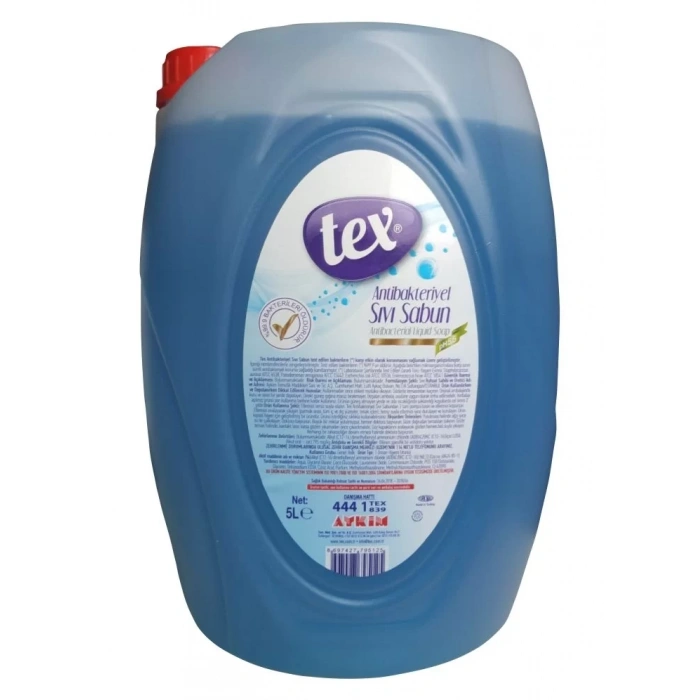 Tex Antibakteriyel Sıvı El Sabunu 5 Litre