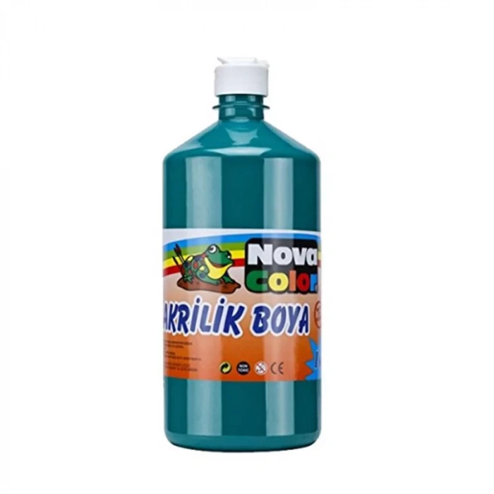 NOVA COLOR NC-224 AKRİLİK BOYA YEŞİL 1kg