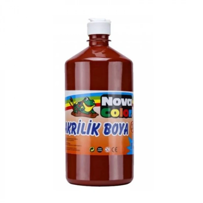 NOVA COLOR NC-227 AKRİLİK BOYA KAHVE 1kg