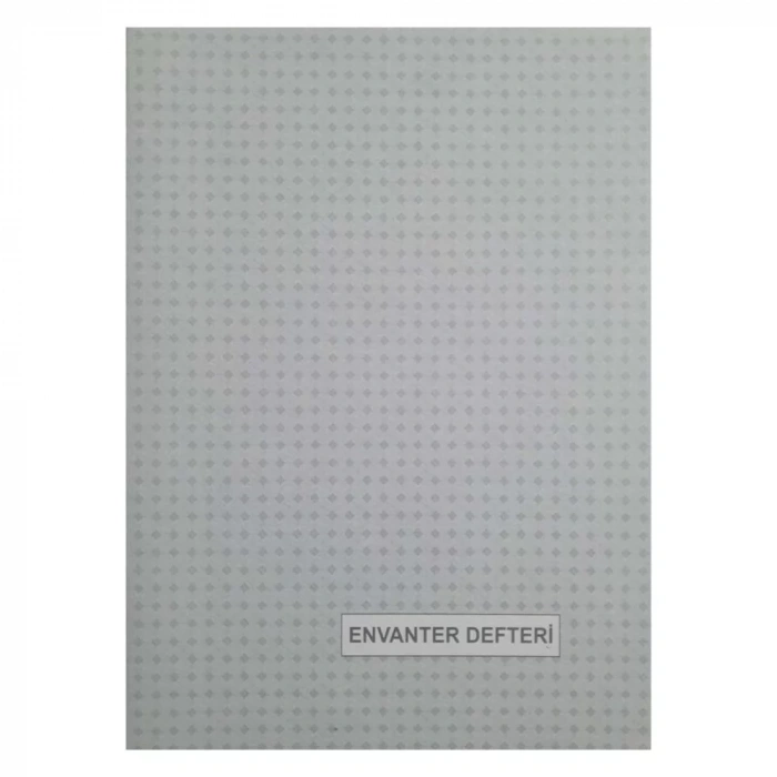Dilman Numaralı Envanter Defteri (48 Yaprak)