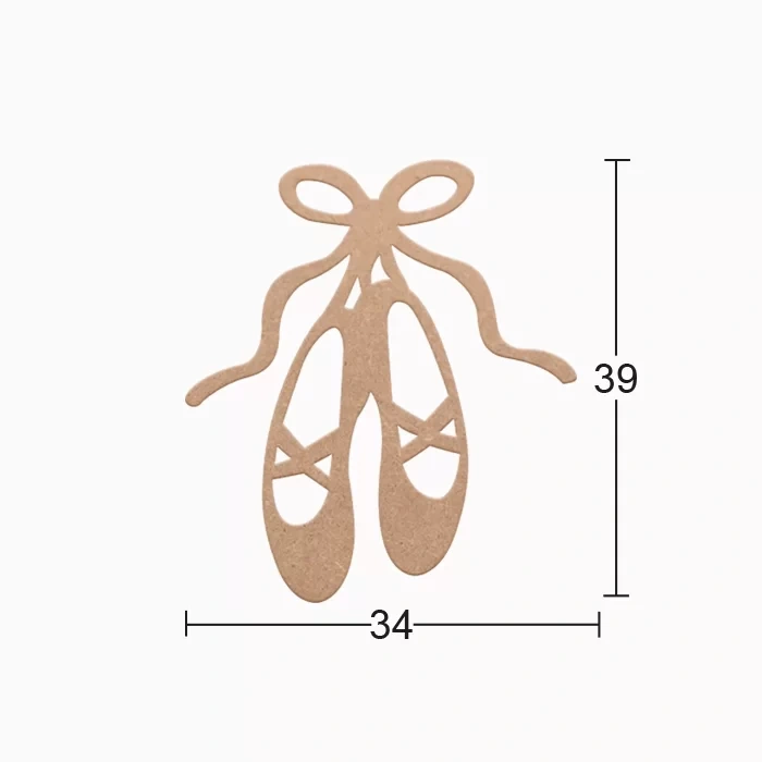 Hobi-Art DS 112 Boyanabilir Ahşap Desenli Duvar Süsü
