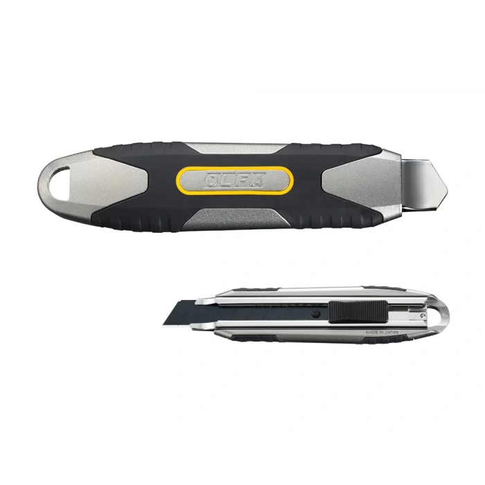 OLFA MXP-AL Alüminyum Otomatik Kilitli Geniş Maket Bıçağı