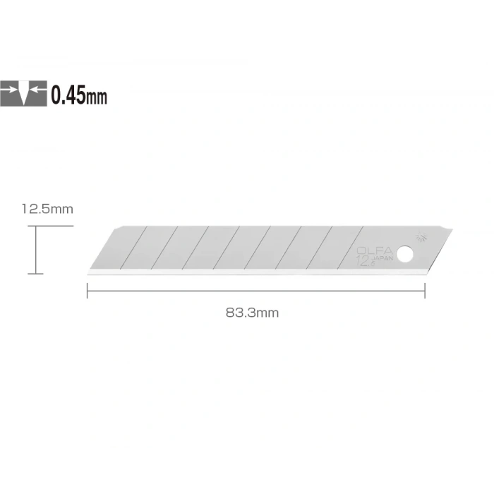 OLFA MTB-10B Maket Bıçağı Yedeği - 10lu Tüp