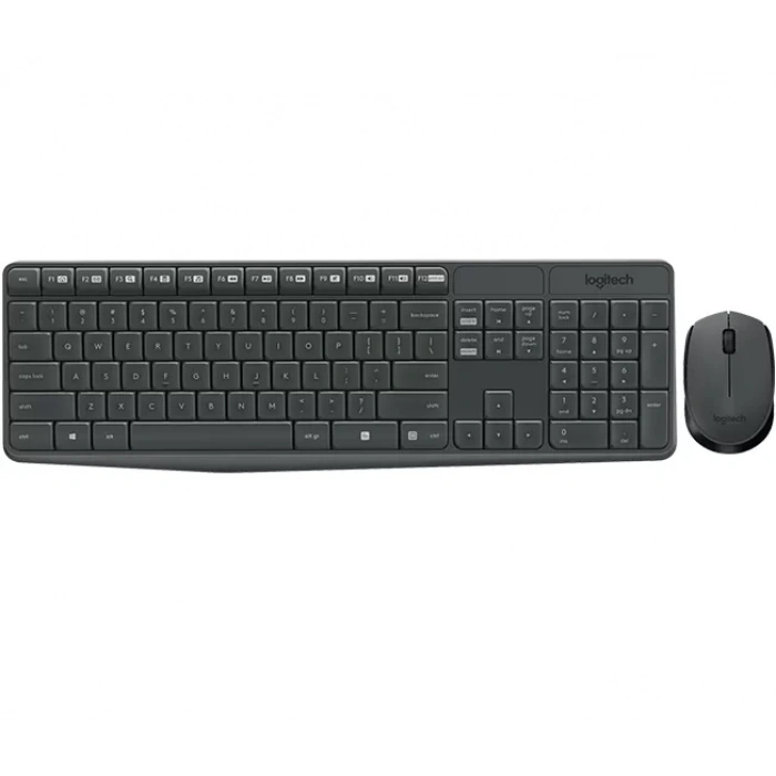 LOGITECH MK235 KABLOSUZ USB Q TR MM KEYBOARD SET 920-007925