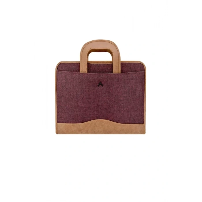 ÖNDER 802-08 MİLANO EXCLUSİVE EVRAK ÇANTASI 10.5x13.5 inç BORDO
