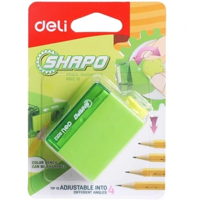 DELİ R01201 SHAPO KALEMTRAŞ BLİSTER