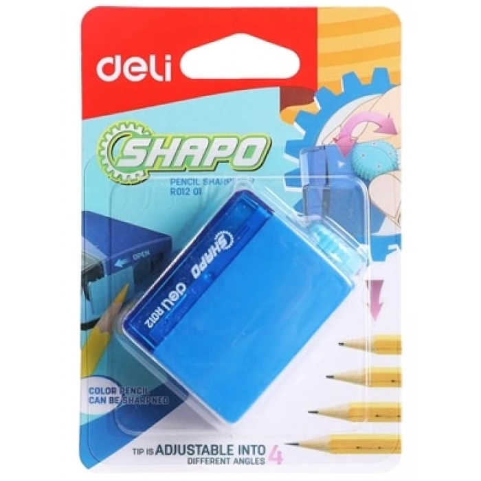 DELİ R01201 SHAPO KALEMTRAŞ BLİSTER