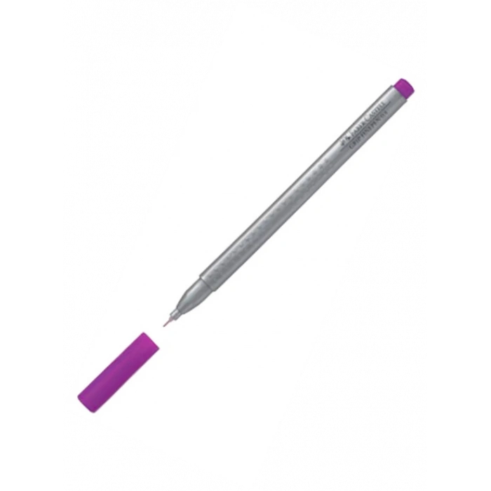 FABER-CASTELL GRİP FİNEPEN 0.4mm KEÇE UÇ AÇIK MOR (151637)