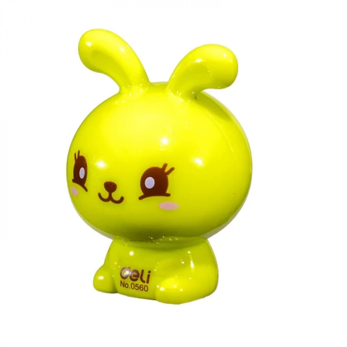 DELİ E0560 TAVŞAN ŞEKİLLİ KALEMTRAŞ