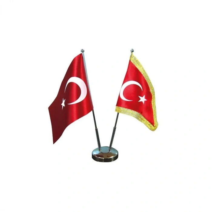 VATAN VT-302 ÇİFTLİ BAYRAK DİREĞİ KROM