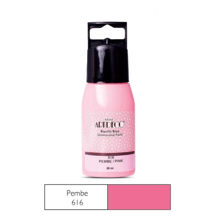 ARTDECO 042C BOYUTLU BOYA 616 PEMBE 60ml