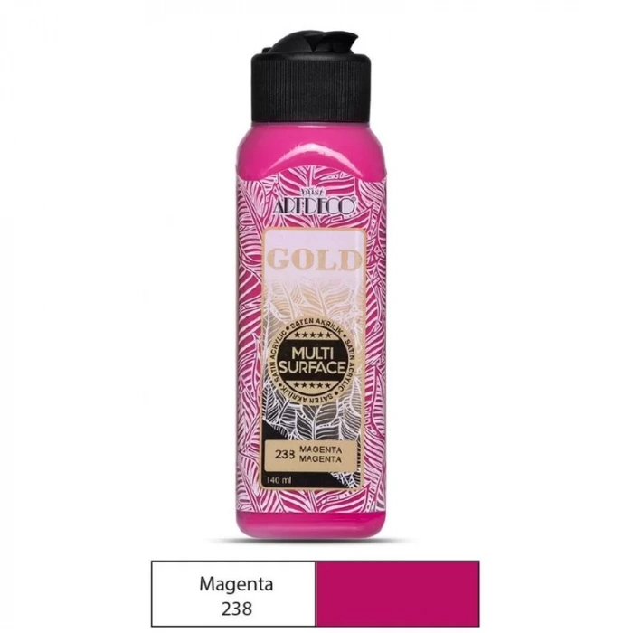 ARTDECO 70R GOLD AKRİLİK BOYA 238 MAGENTA 140ml