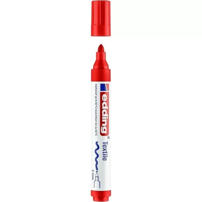 EDDİNG 4500 T-SHİRT BOYAMA KALEMİ KIRMIZI