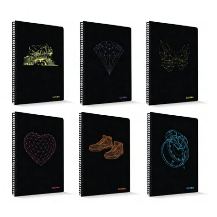 ÇINAR FREESTYLE SPİRALLİ DEFTER A4 KARELİ 72 YAPRAK (72308)