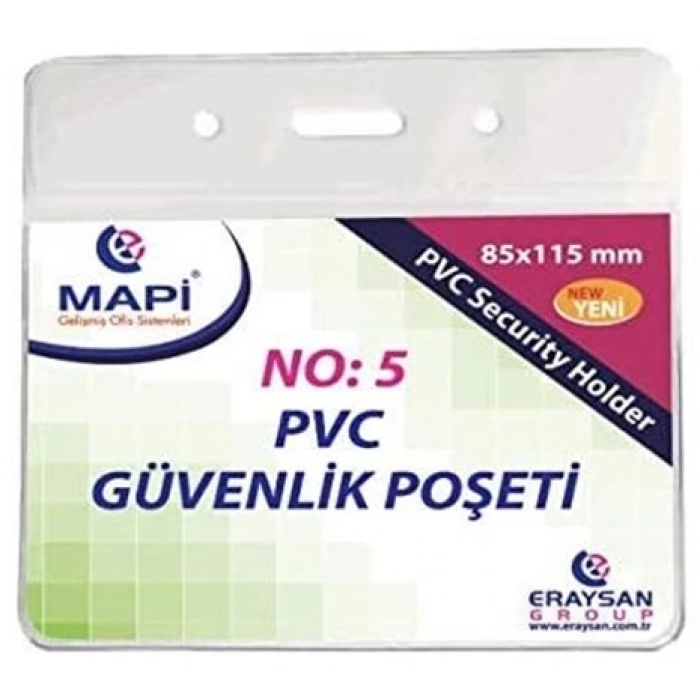 MAPİ KART GÜVENLİK POŞETİ 8x10.3cm 100LÜ (9101035)