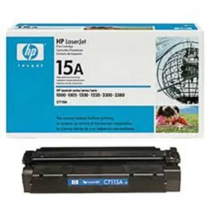 HP C7115A 15A SİYAH TONER 2500 SAYFA (1000 1005 1200 1220 3300)